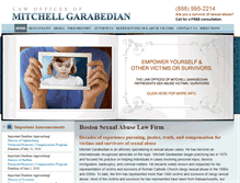 Tablet Screenshot of garabedianlaw.com